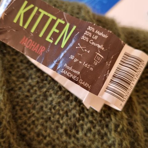 Kitten mohair, grønn 8583-  ønskes kjøpt🧶🧶👍