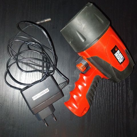 Black & Decker Oppladbar Lommelykt