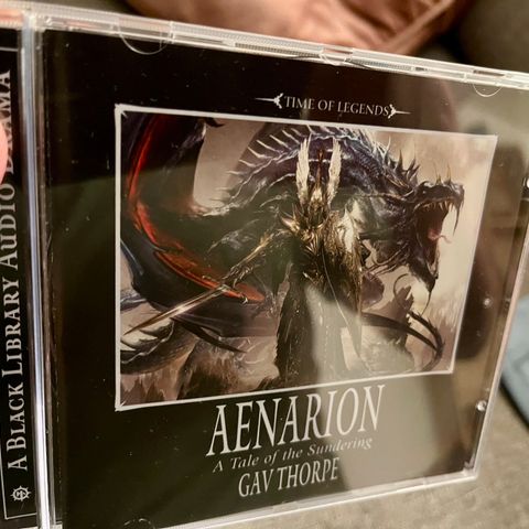Warhammer fantasy lydbok CD - Aenarion - High elves