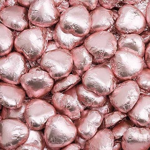 Hjertesjokolade dus rosa