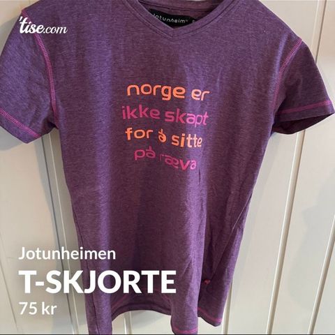 t-skjorte