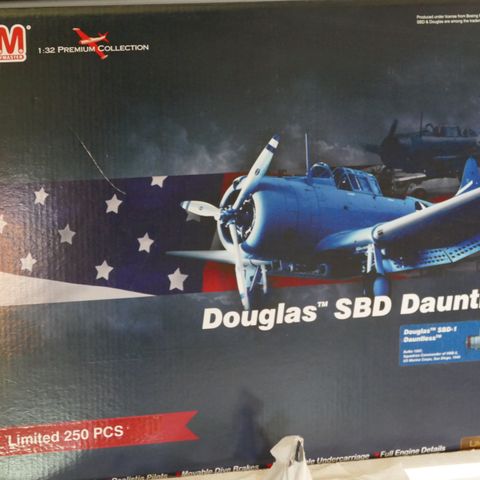 Douglas SBD Dauntless Hobby Master scala 1/32,Metall