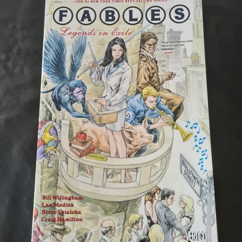 Tegneserie, Fables Vol. 1: Legends in Exile av Bill Willingham