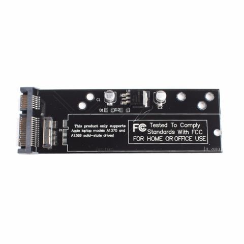 MacBook Air 6+12 pin SATA-adapter