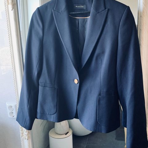 Marineblå Massimo Dutti Blazer