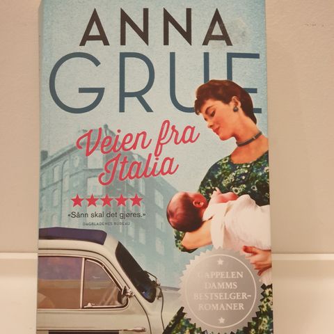 Bok "Veien fra Italia" av Anna Grue