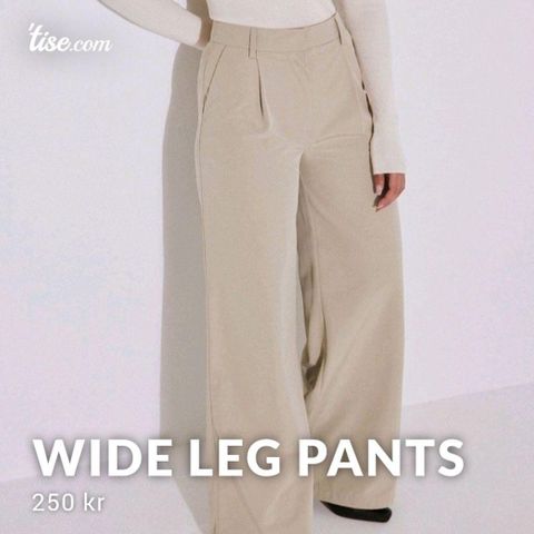 Na-kd wide leg beige pants
