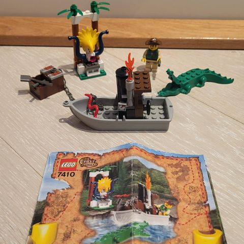 Lego 7410 Jungle River fra Lego Adventurers Orient Expedition serien