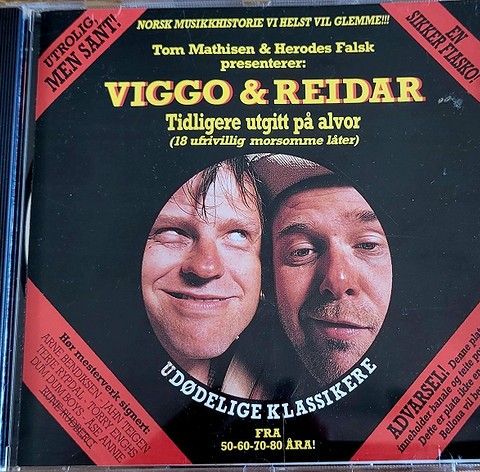 Viggo & Reidar – Tidligere Utgitt På Alvor (CD)