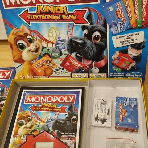 Monopoly Junior(Elektronisk bank)