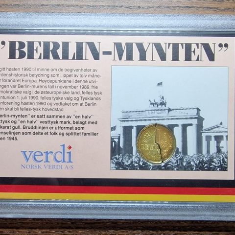 Berlin-Mynten (1990) Myntsett