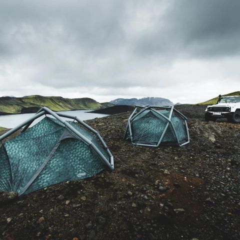 Heimplanet THE CAVE, CAIRO CAMO +  DOUBLE ACTION FLOOR PUMP