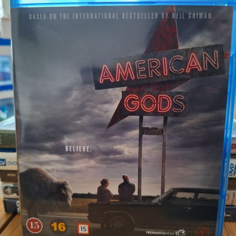 American Gods Sesong 1 (3 disker)