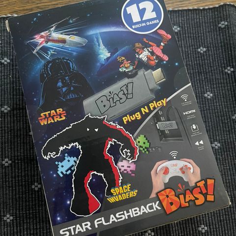 Plug N Play AtGames Star Flashback Blast! spillkonsoll