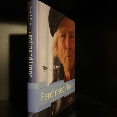 📚BORGE ANTIKVARIAT: «Ferdinand Finne» Thore J. Elton