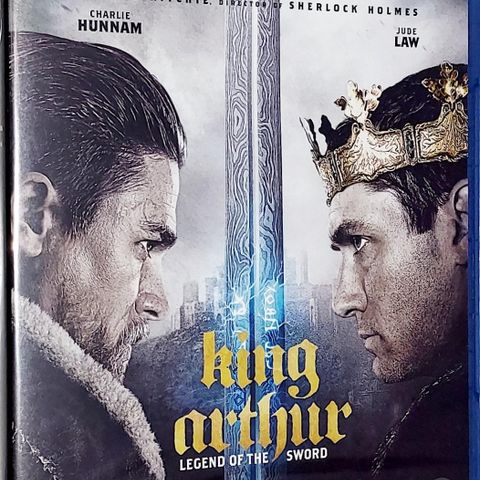 BLU RAY.KING ARTHUR.UÅPNET.