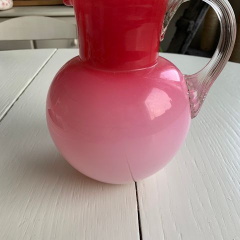 Rosa karaffel/mugge/vase