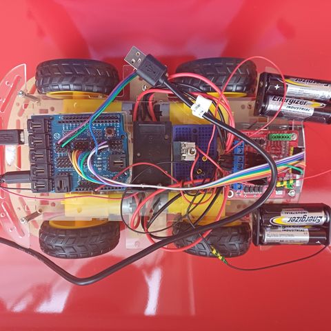 Arduino 4WD bil.