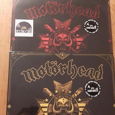 Motorhead,bad magic 3 stk vinyler