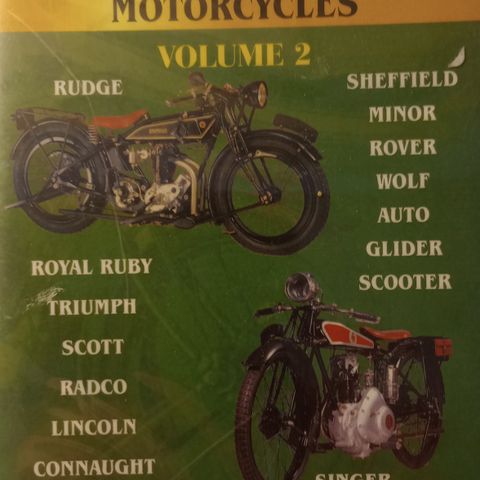 DVD. Motorcycles. Classic vintage and veteran. Vol. 2