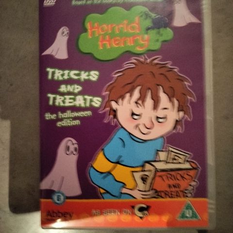 Horrid Henry - Rampete Robin ( DVD) - engelsk tale - 100 kr inkl frakt