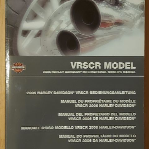 Harley-Davidson Driver's Manual VRSCR