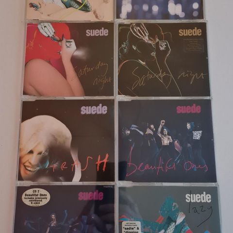 Suede 8 Cd Singler Selges