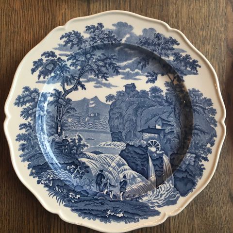 Wedgwood  of Etruria & Barlaston waterfall tallerken