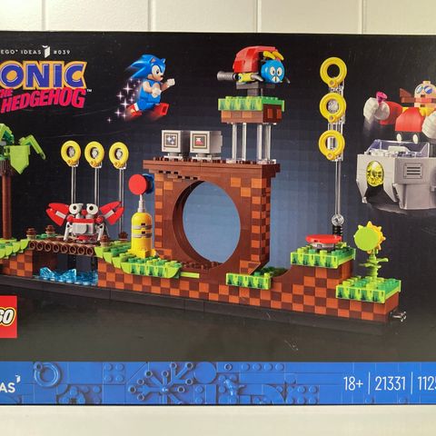 LEGO IDEAS Sonic the Hedgehog Green Hill Zone 21331 Byggesett