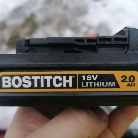 Bostitch 2.0Ah batteri