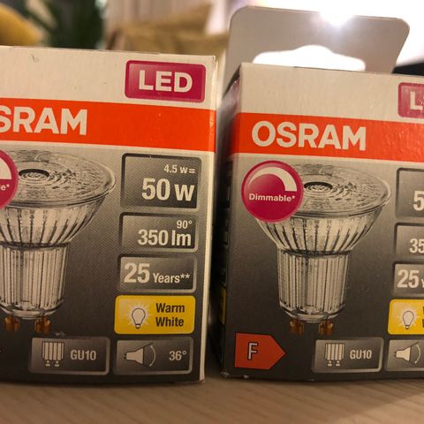 Osram Led Superstar PAR16 50 36• DIMMABLE