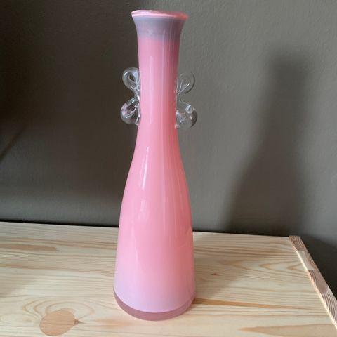 Vintage polsk vase fra Tarnowiec glassbruk