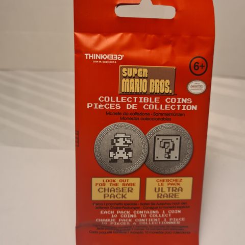 Super Mario Bros Collectible Coin - Thinkgeek 2018 - Uåpnet