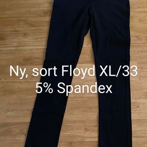 Floyd str XL/33 5% Spandex, svart