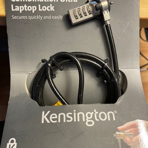 kensington laptop lås