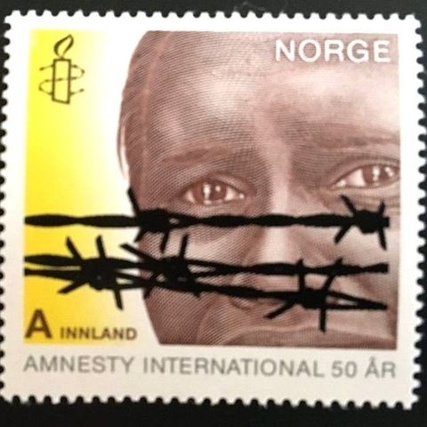 Norge 2011 Amnesty International 50 år NK 1781 Postfrisk