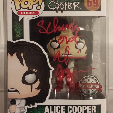 Funko Pop Rocks Alice Cooper #69