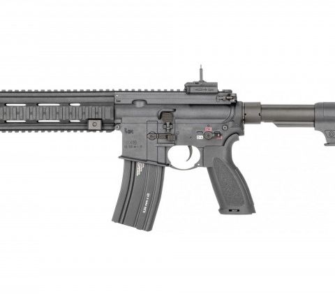 Heckler & Koch HK416 med masse utstyr