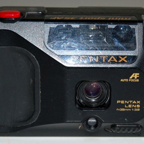 Vintage Pentax Mini Sport  35AF Point n Shoot 35mm kamera  *LES