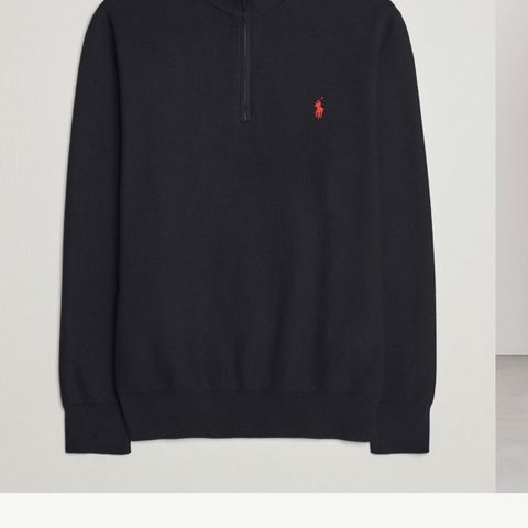 Ralph Lauren half zip genser