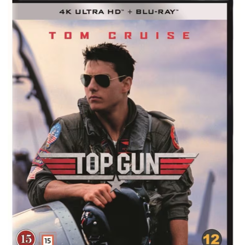 Top Gun -  4K Ultra HD + 2K Blu-ray (forseglet)