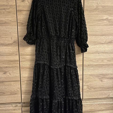 DAY BIRGER ET MIKKELSEN Dress Black Sheer Glitter