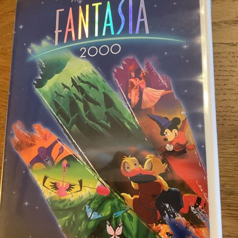 Walt Disney Fantasia 2000 DVD Klassikere Animasjon møter klassisk musikk