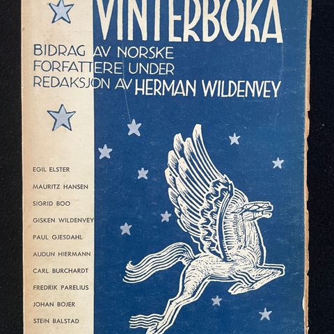 Vinterboka - Redaksjon Herman Wildenvey 1943