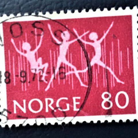 Norge  1972  Ungdom og Fritid  NK 693  Stemplet