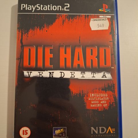 PS2 - Die Hard Vendetta