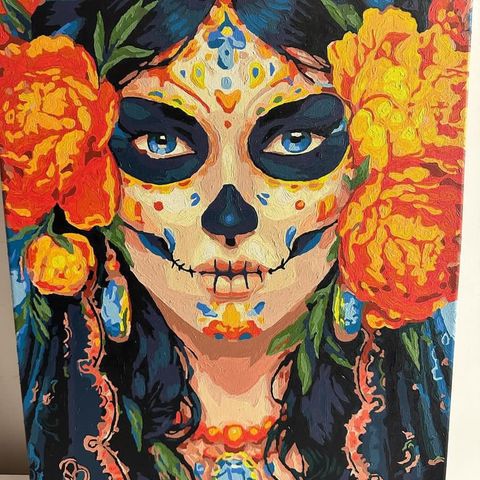 Maleri ,,la Catrina”