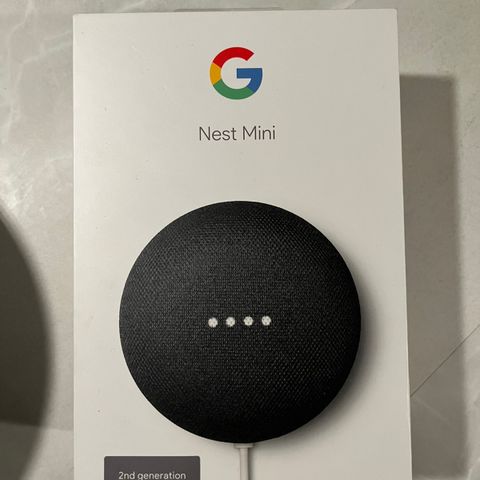 Google nest mini 2nd gen