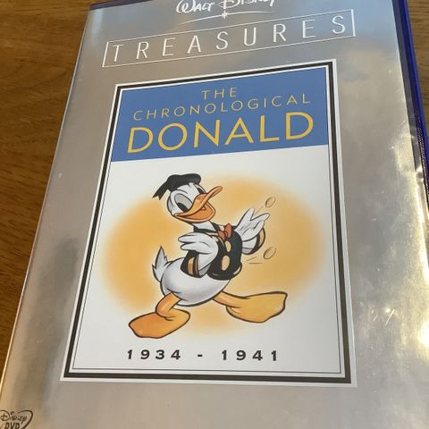 Walt Disney Treasures The Chronological Donald DVD 1934-1941 Tegnefilm