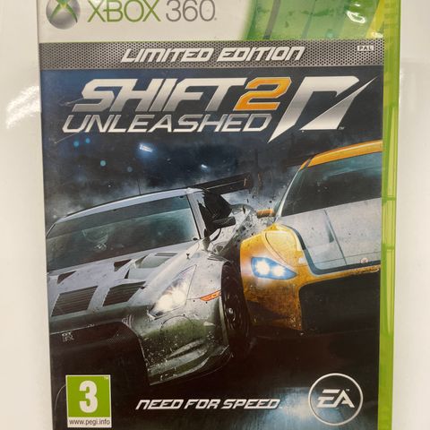 Shift 2 Unleashed LIMITED EDITION Xbox 360